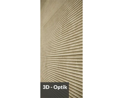 Plissee mit 3D Optik für Fenster