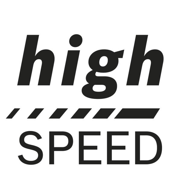 High Speed Schriftzug
