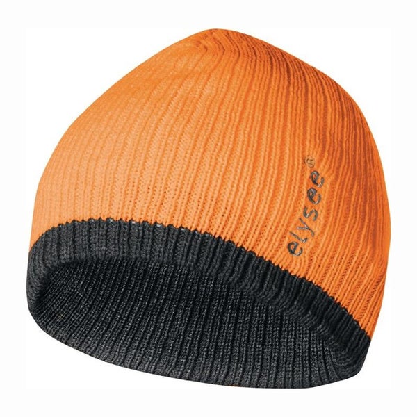 Strickmütze mit Umschlag