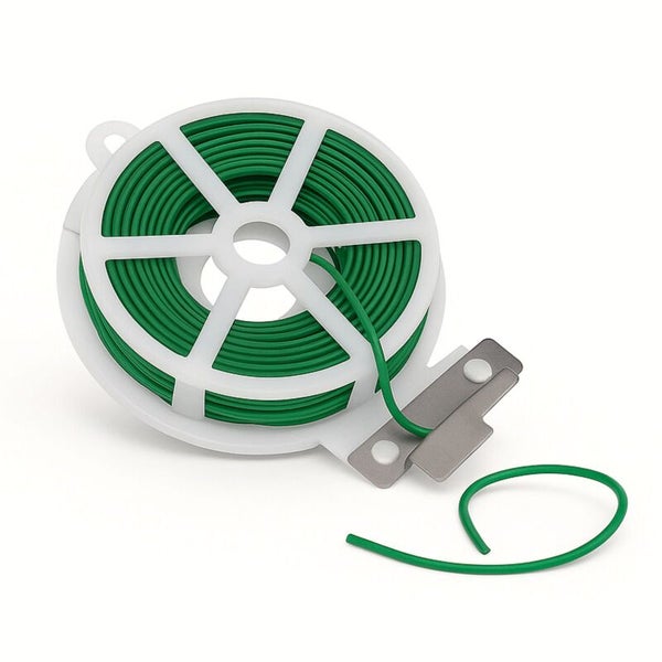 Gartendraht auf Spule mit integriertem Schneider