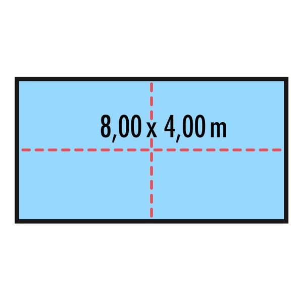 Illustration einer Fläche mit Angabe von 3,00 m Durchmesser