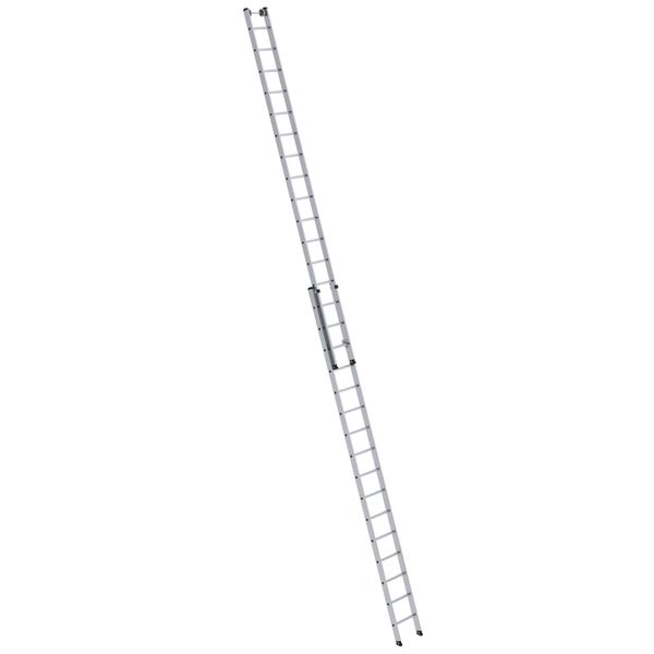 Munk Aluminium-Schiebeleiter 2-teilig ohne Traverse 2x16 Sprossen