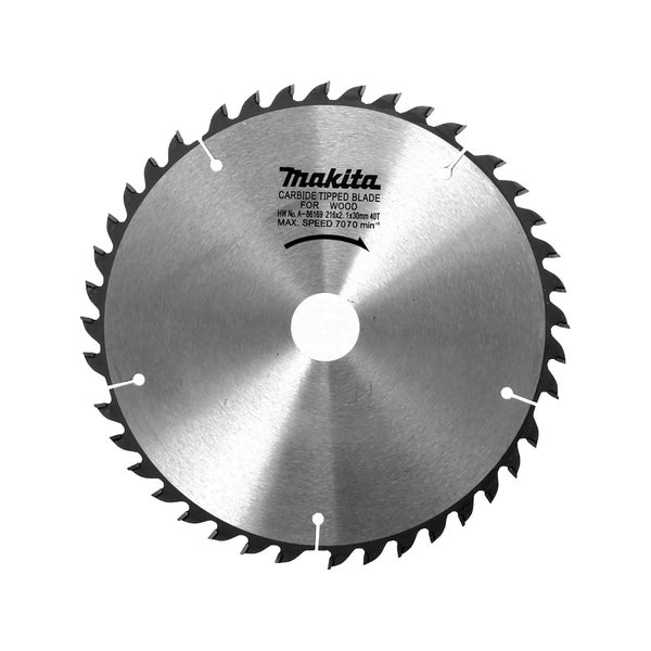 Makita HM-Sägeblatt 216 mm 40Z - A-86169