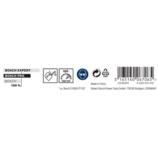 Bosch PRO Metal HSS-G Spiralbohrer 4 x 78 x 119 mm - 2608596816
