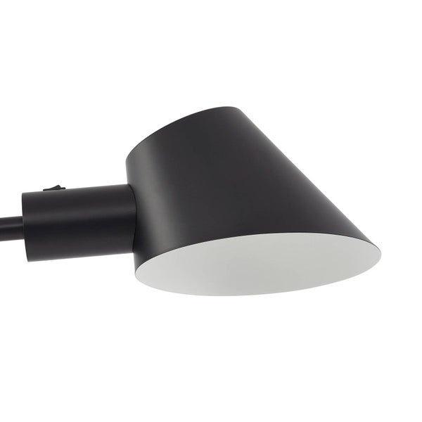 Lindby Stehlampe Corali (Modern) in Schwarz aus Metall (1 flammig, E27) - Stehleuchte Standleuchte Floor Lamp Wohnzimmerlampe Wohnzimmerleuchte