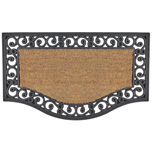 Stuhlkissen mit Rückenlehne und geometrischem Muster