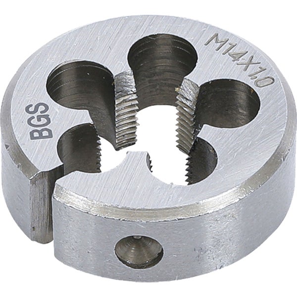 BGS Gewindeschneideisen M14 x 1,0 x 38 mm - 1900-M14X1.0-S