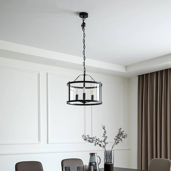 Zylindrische Metallvase mit Hammerschlag-Struktur in Silber-Optik.