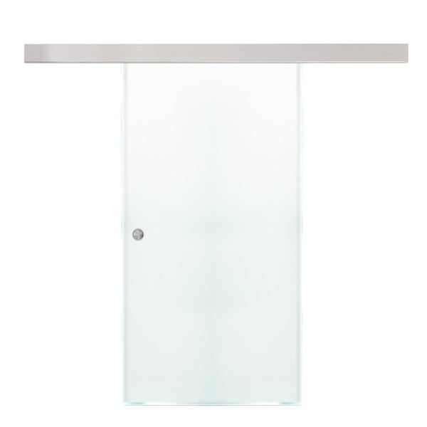 Home Deluxe Schiebetür SAPHIR - Milchglas,  205 x 105 cm