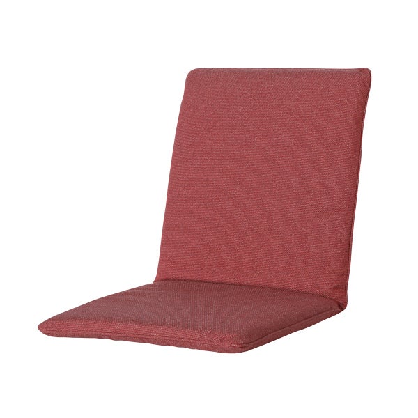 Stuhlauflage Stapelstuhl Manchester rot - ca. 97x49 cm - 4er-Set