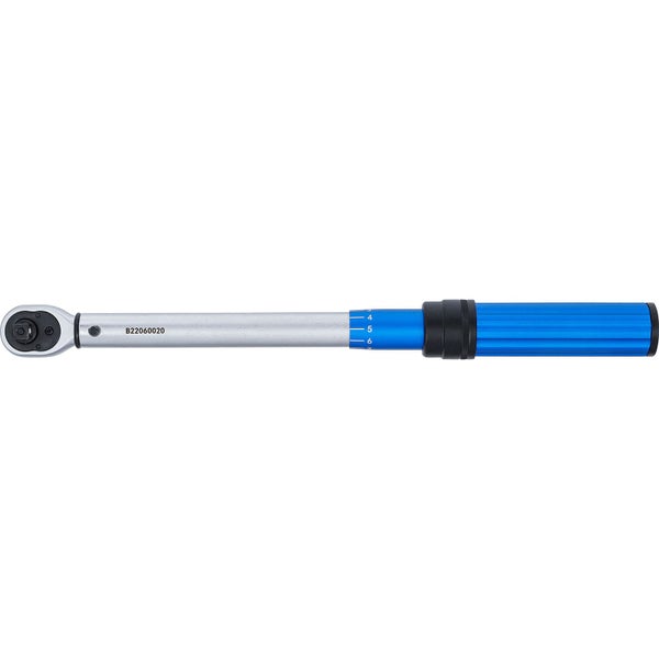 Drehmomentschlüssel im transparenten Kunststoffgehäuse