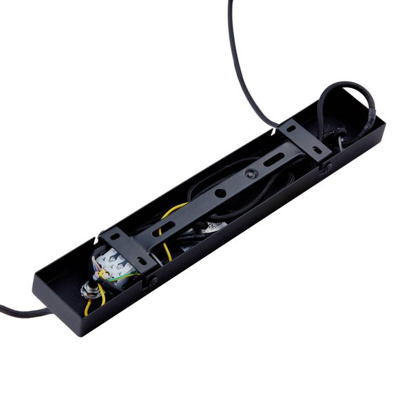 Lindby Pendelleuchte Anito (Design, Modern) in Schwarz aus Metall (6 flammig E27) - Deckenlampe Esstischlampe Hängelampe Hängeleuchte Wohnzimmerleuchte