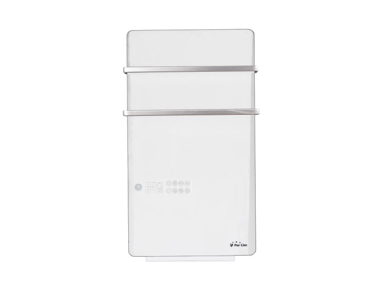 Elektrischer Handtuchwärmer mit zwei Handtuchhaltern