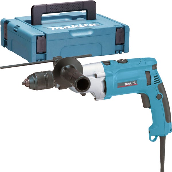 Makita HP2071FJ Schlagbohrmaschine 1.010 W mit LED im MAKPAC