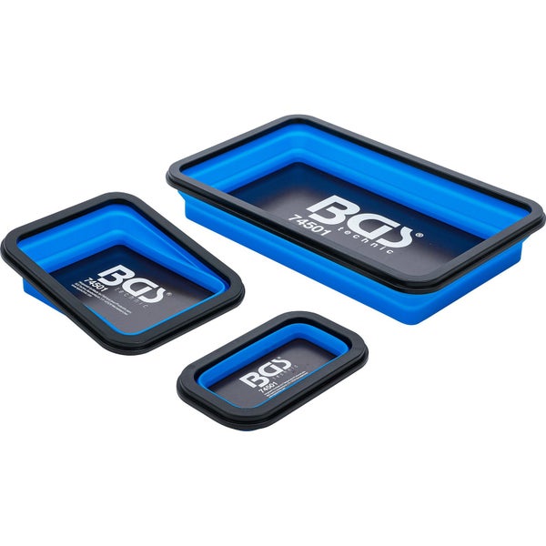 BGS technic Aufbewahrungsschalen Set, drei Größen