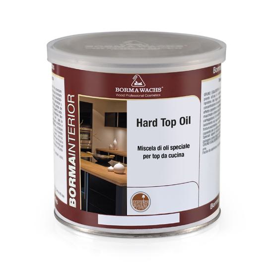 Borma Wachs Hard Top Öl für Tische und Küchenoberflächen Farblos750 ml