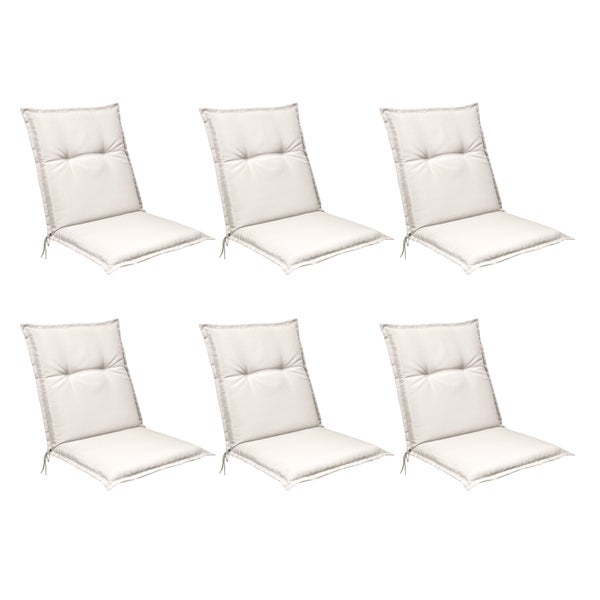 Beautissu Base NL Niederlehner 100x50x6cm Natur (6tlg)