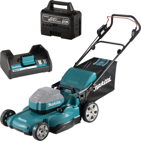 Makita LM002JM101 Akku-Rasenmäher 64V max. / 1x 4,0 Ah Akku + Ladegerät