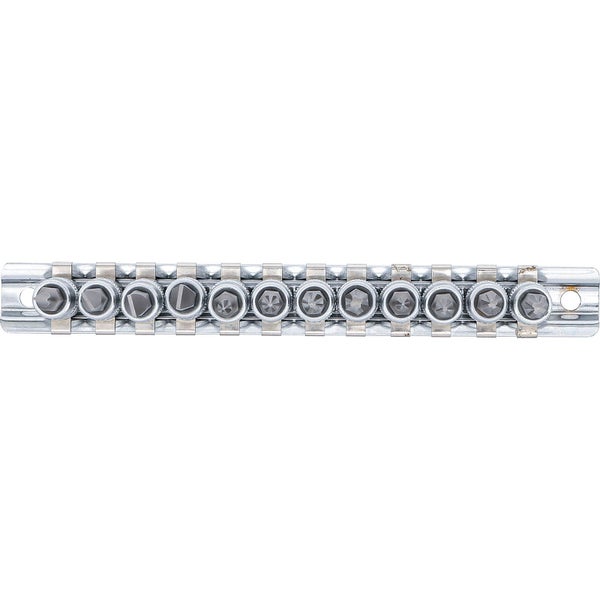 BGS Bit-Einsatz-Satz Antrieb Innenvierkant 6,3 mm (1/4) Schlitz, Kreuzschlitz PH, Kreuzschlitz PZ 12tlg. - 2163