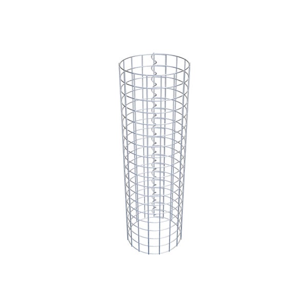 Gabionensäule Durchmesser 27 cm MW 5 x 5 cm rund - Höhe: 90 cm