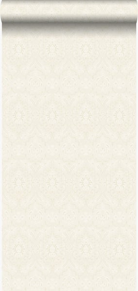 Origin Wallcoverings Tapete Ornamente Crême-Weiß - 53 cm x 10,05 m - 346241