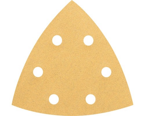 Dreieckiges Schleifpapier mit Löchern für Elektrowerkzeuge