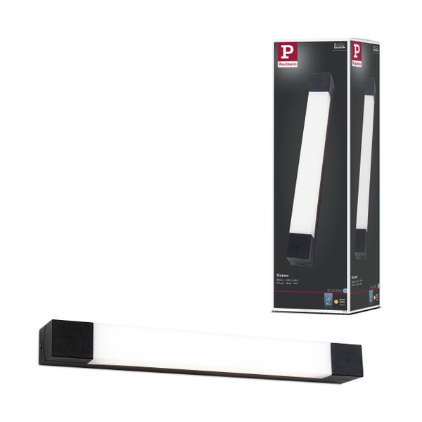 Selection Bathroom LED Spiegelleuchte Quasar IP44 3000K 600lm 230V 7,5W Schwarz