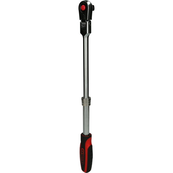 KS TOOLS 1/2 SlimPOWER Teleskop-Gelenk-Umschaltknarre 72 Zahn - 914.1220