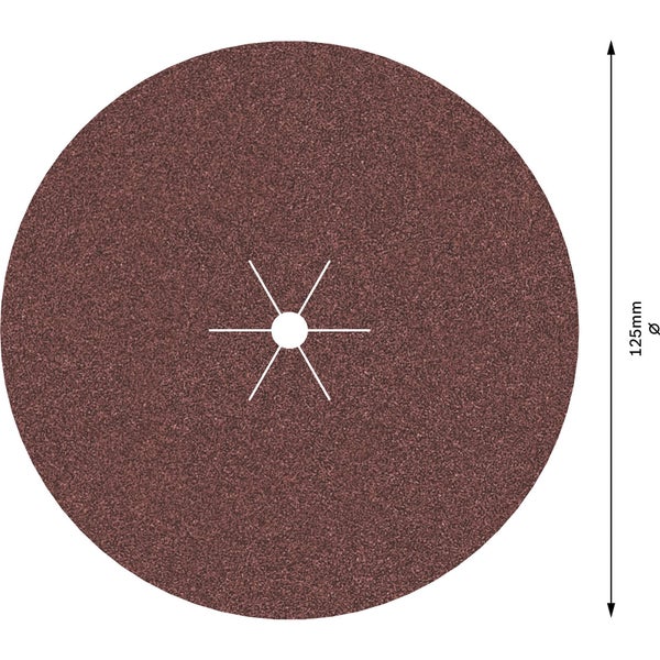 Schleifscheibe, Durchmesser 125 Millimeter