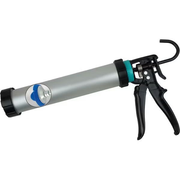 Kartuschenpresse mit Metallrohr für Dichtstoffe und Kleber