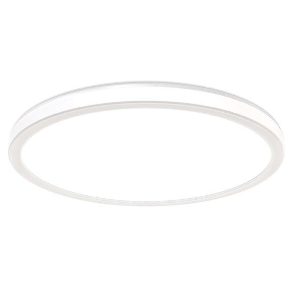 LED Panel Ø29 cm - 18W, 2400lm, IP44, flach, neutralweiß, weiß