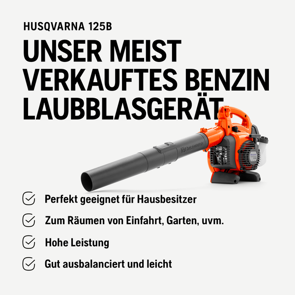 Husqvarna 125B Benzin Laubbläser