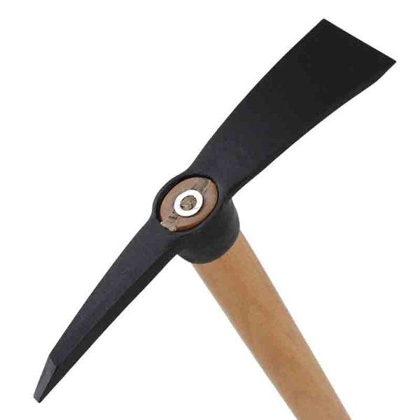 Kleinpickel mit Holzstiel