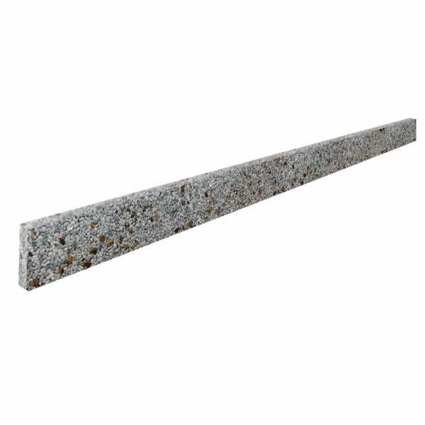 Rasenkante aus Waschbeton