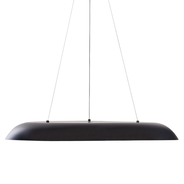 LED Hängeleuchte SURKO Metall Schwarz