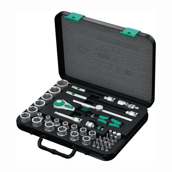 Wera Steckschlüsselsatz 8100 SB2 Zyklop 43tlg. 3/8 ″ SW 6-24 mm Anzahl Zähne 72 6-kant - 5003594001