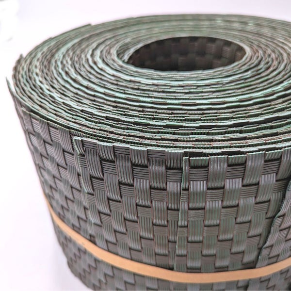 Sichtschutzstreifen Rolle mit Webmuster für Zaunsysteme