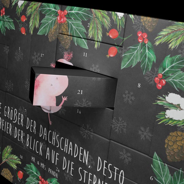 Mr. & Mrs. Panda Befüllbarer Adventskalender Axolotl Tanzen - Schwarz