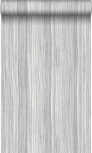 Origin Wallcoverings Tapete Streifenmuster Hellgrau - 53 cm x 10,05 m - 347235