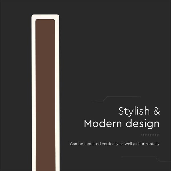Stilvolles und modernes Design mit vertikaler oder horizontaler Montageoption