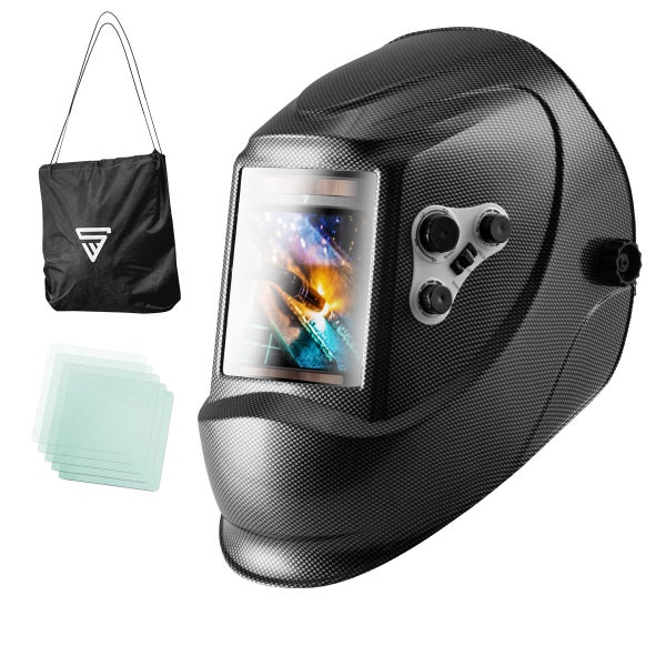 STAHLWERK Vollautomatik Schweißhelm ST-950XC REAL COLOUR  mit 3 in 1 Funktion