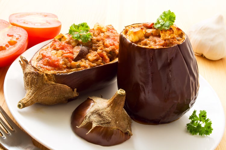 SAFLAX Garden to go - BIO - Aubergine - Black Beauty - Solanum melongena - 25 Samen - Mit Topf, Klima - Deckel und Anzuchtsubstrat