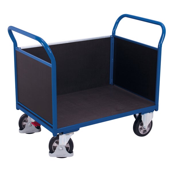 VARIOfit Dreiwandwagen mit Siebdruckplatte 1000kg Tragkraft 1995x765mm
