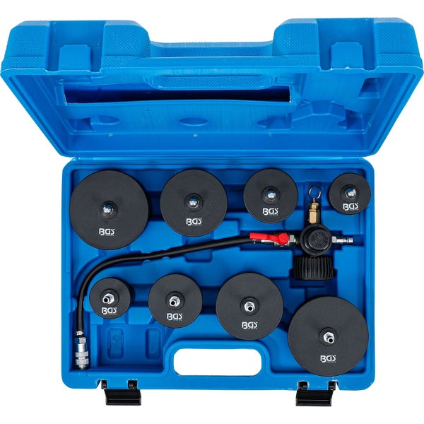 BGS Turbolader-Ladeluft-System-Prüfkoffer-Satz 9tlg. - 70339