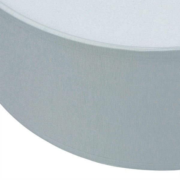 Nahaufnahme eines Lampenschirms aus Stoff