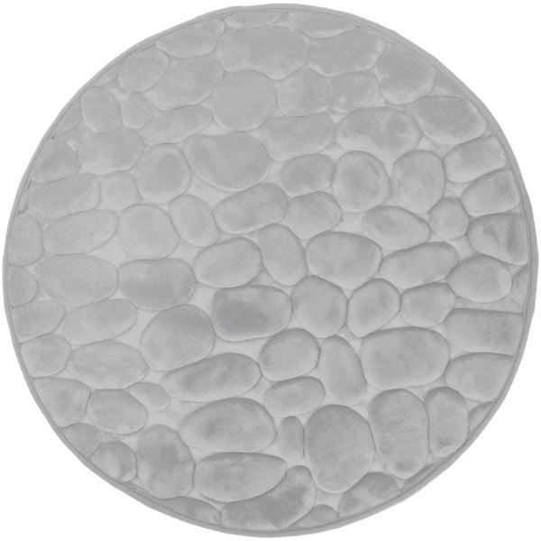 Komfortmatte - Runde Badematte mit Memory-Schaum 60 cm