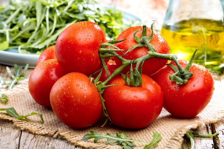 SAFLAX Garden in the bag - BIO - Tomate - Matina - Solanum lycopersicum - 10 Samen - Mit Anzuchtsubstrat im praktischen, selbst aufstellenden Beutel