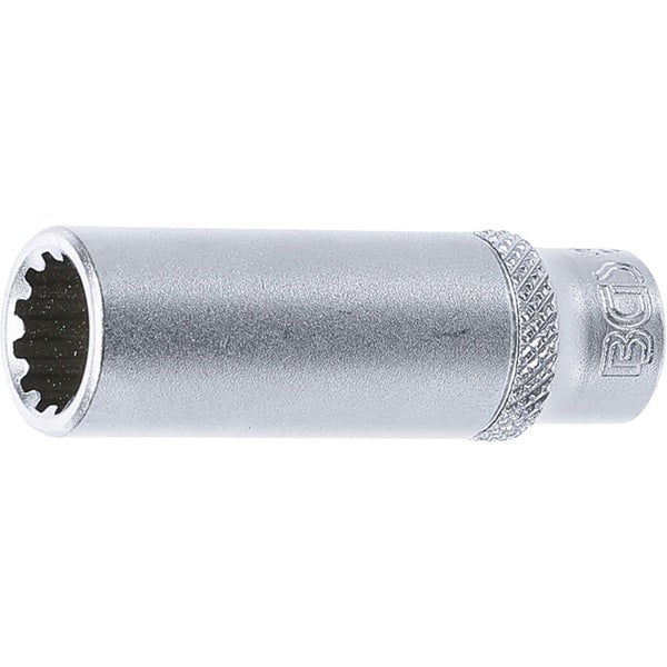 Technische Zeichnung eines runden Werkstücks mit Nut und den Maßen 125 Millimeter, 27 Millimeter und 9 Millimeter