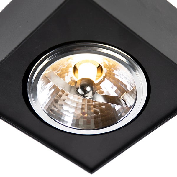 Quadratischer Einbaustrahler mit Reflektor