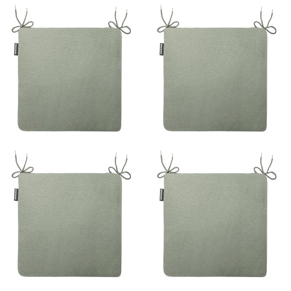Sitzkissen Naples khaki - Ca. 40x40 cm - 4er-Set